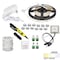 Task Lighting 16 ft 120 Lumens Per Foot Radiance Touch Dimmer Switch Tape Light Kit, 3000K Soft White, Retail Box L-RTDRK-16-30 - alternate 1